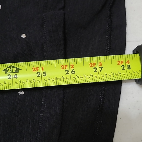 PINK Victoria's Secret Black Top with Silver Logo & Dots size Medium - Picture 6 of 6